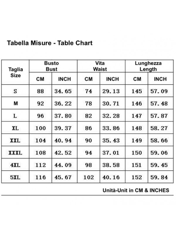 Vestito Donna Lungo Plus Taglie Grandi Woman Oversize Maxi Dress OS120013B f8